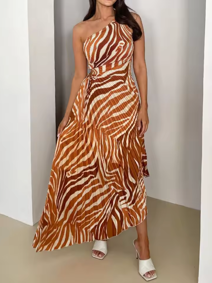 Adeline™ | Vibrant Tropical Evening Dress 7