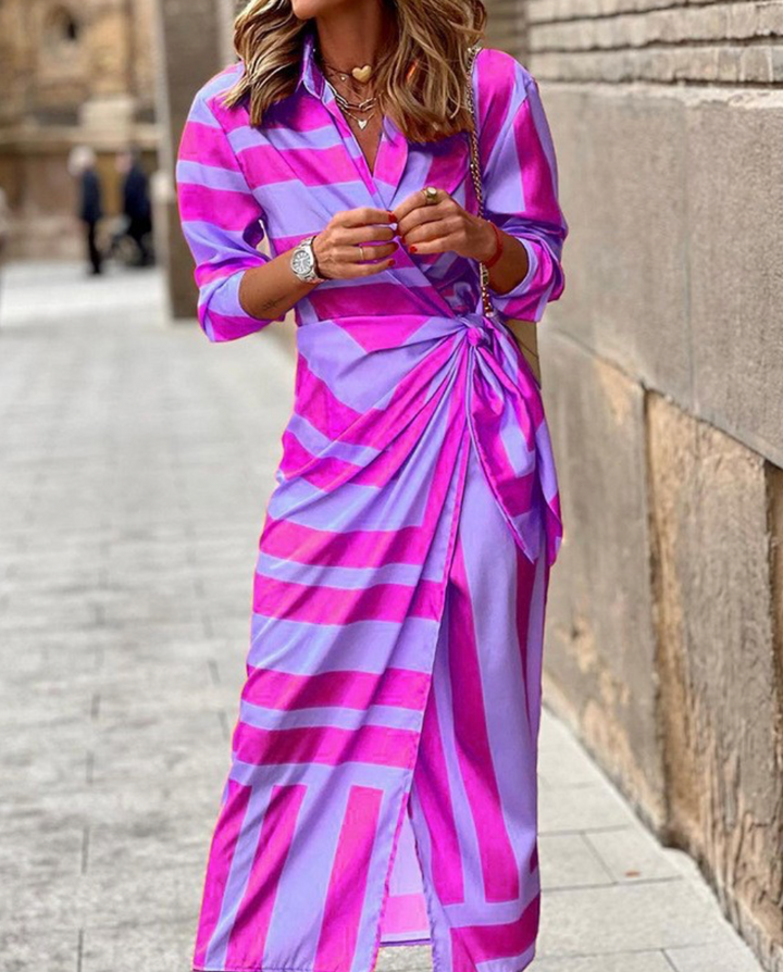 Amelia™ | Printed Wrap Dress 3