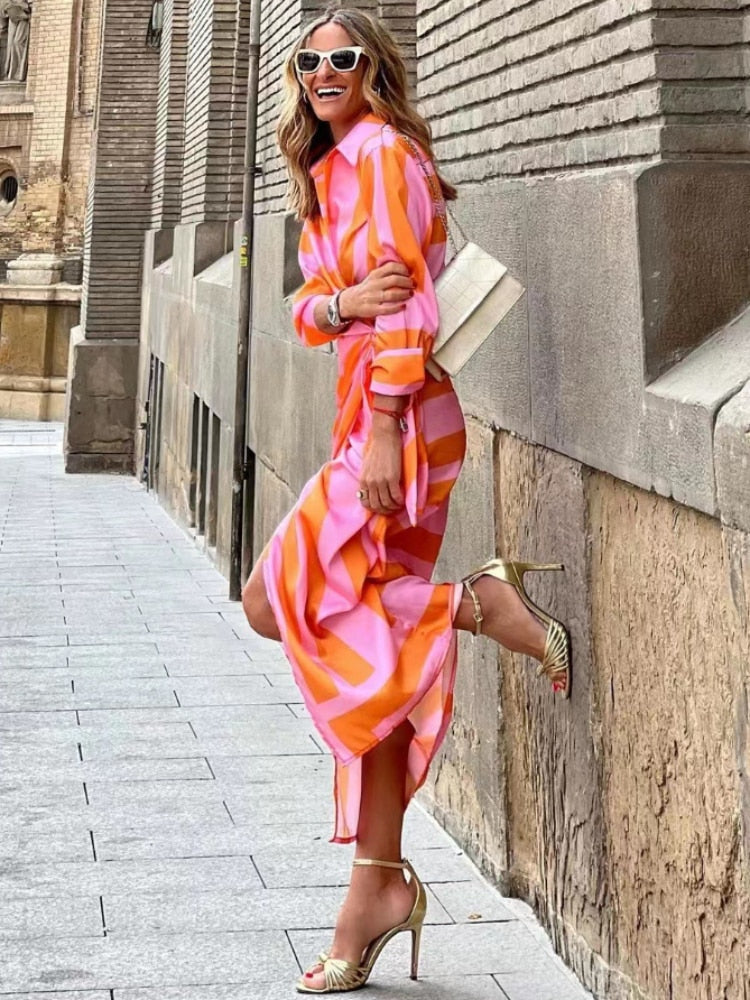 Amelia™ | Printed Wrap Dress 5