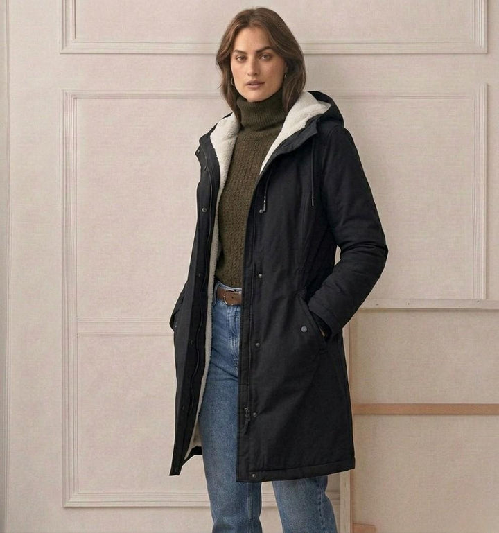 Cordelia™ | Cosy Hooded Weatherproof Coat