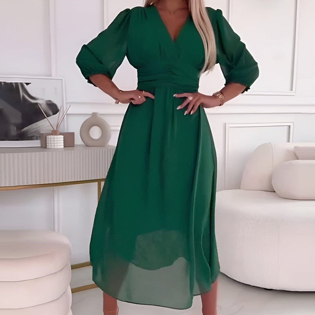 Aurora™ | Elegant Wrap Dress 2
