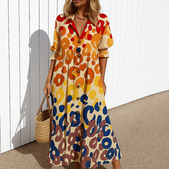 NICOLE | Elegant Bohemian Dress