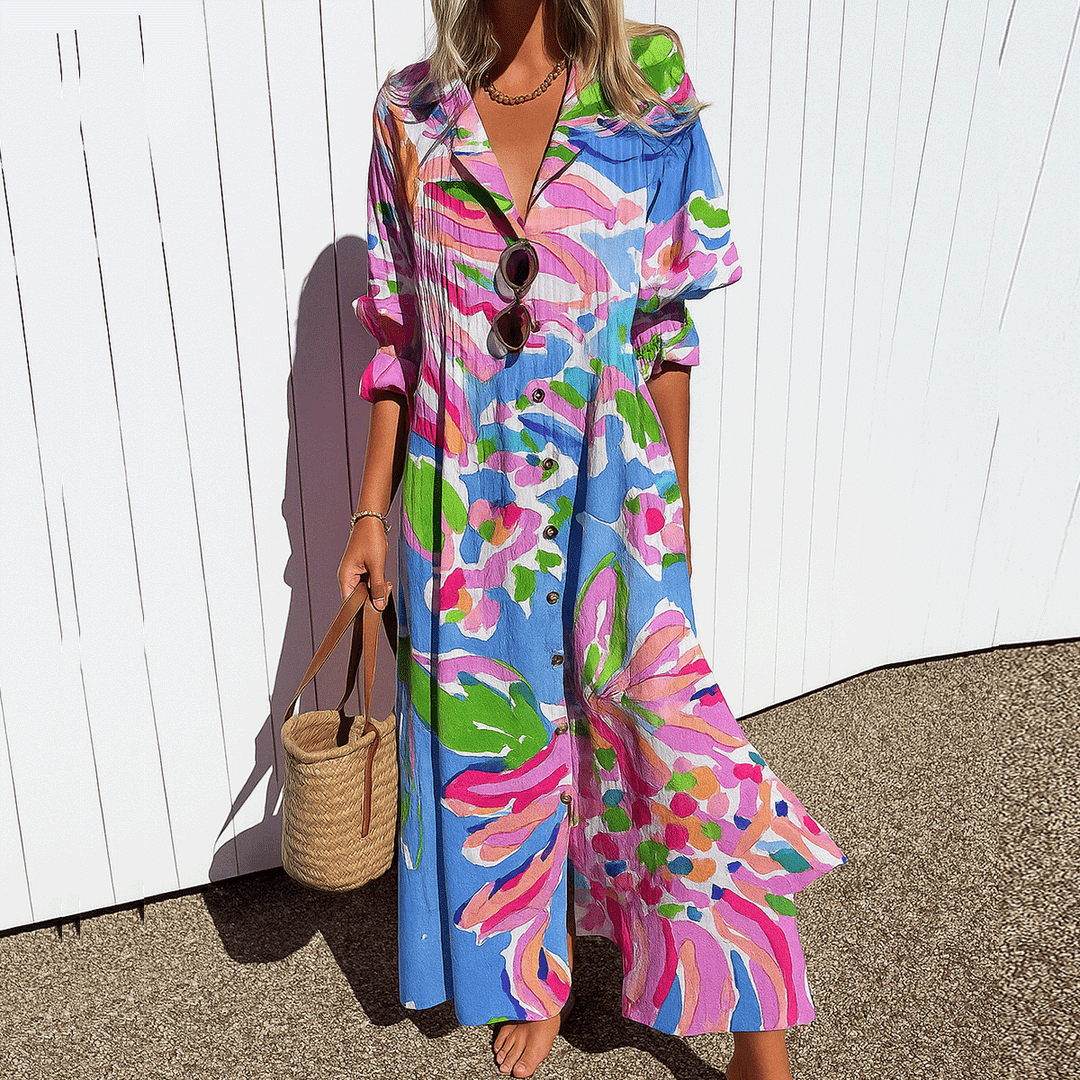 NICOLE | Elegant Bohemian Dress
