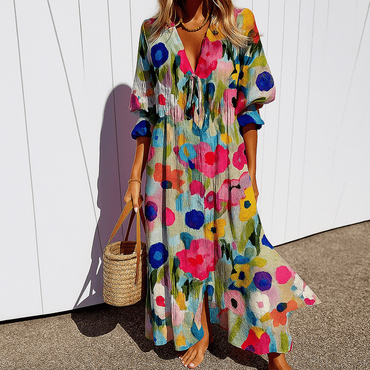 NICOLE | Elegant Bohemian Dress