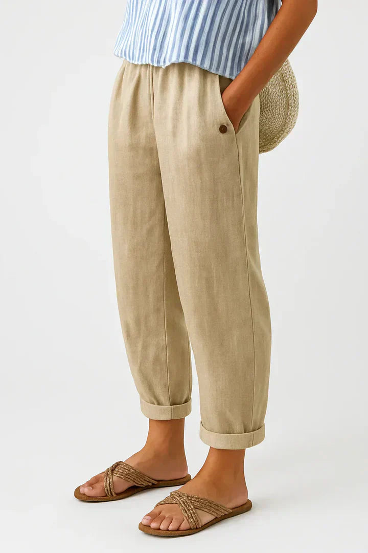 Sophie | Timeless Linen-look Trousers