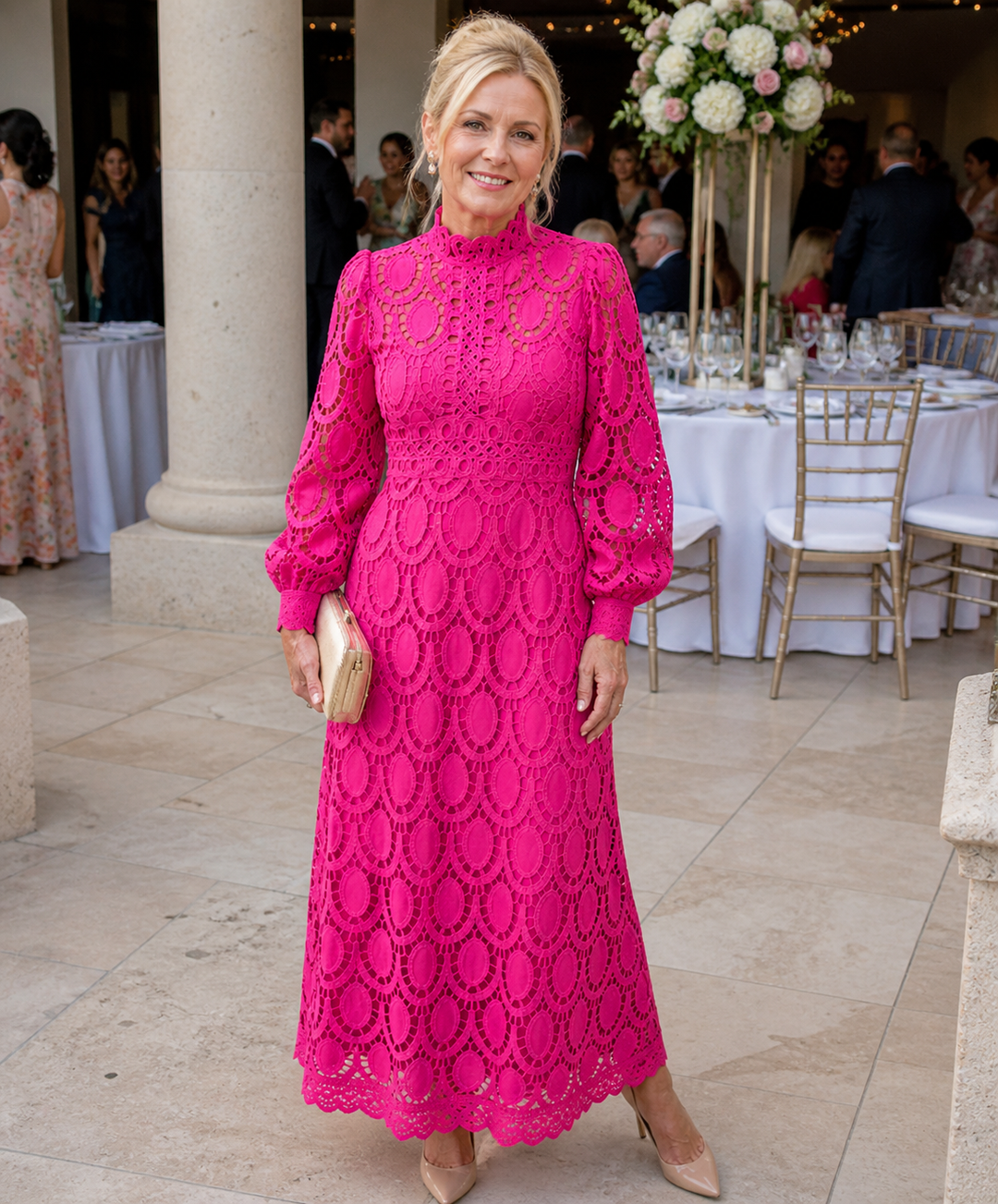 Bellthorne | Lace Midi Dress
