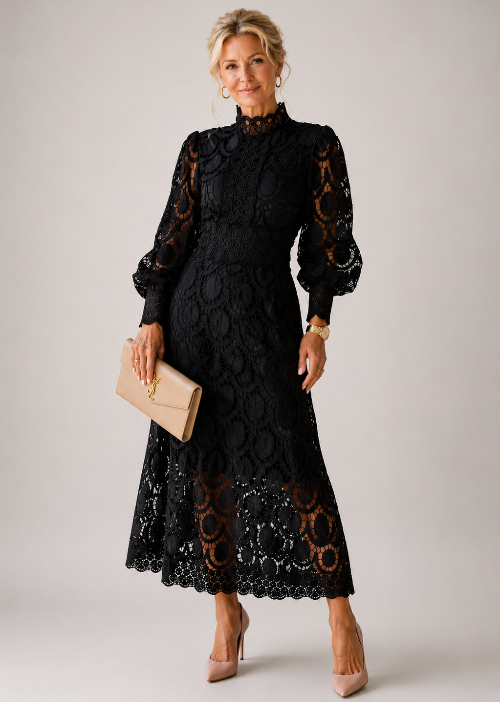 Bellthorne | Lace Midi Dress