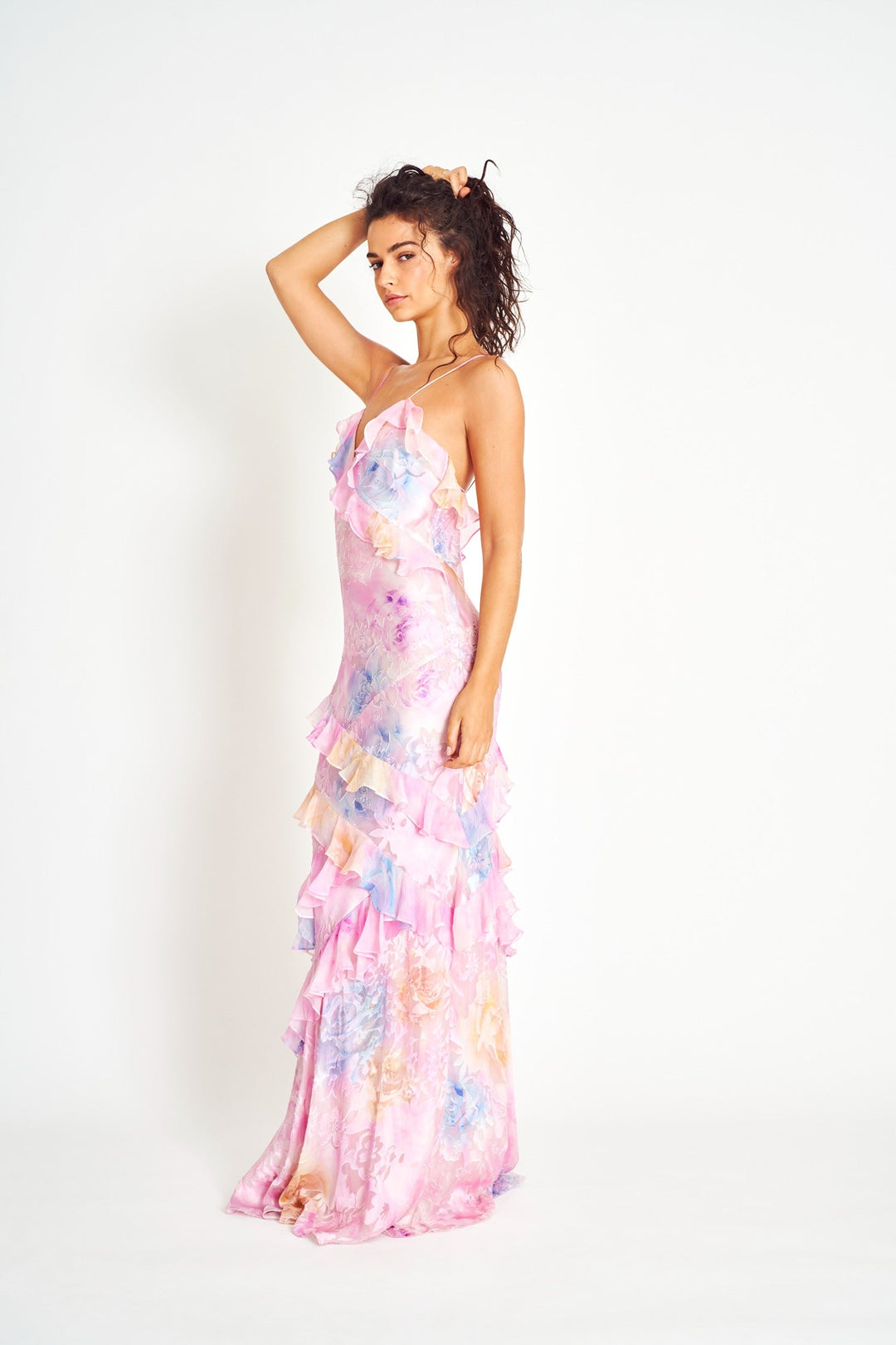 DARCEL | Ruffle Maxi Dress