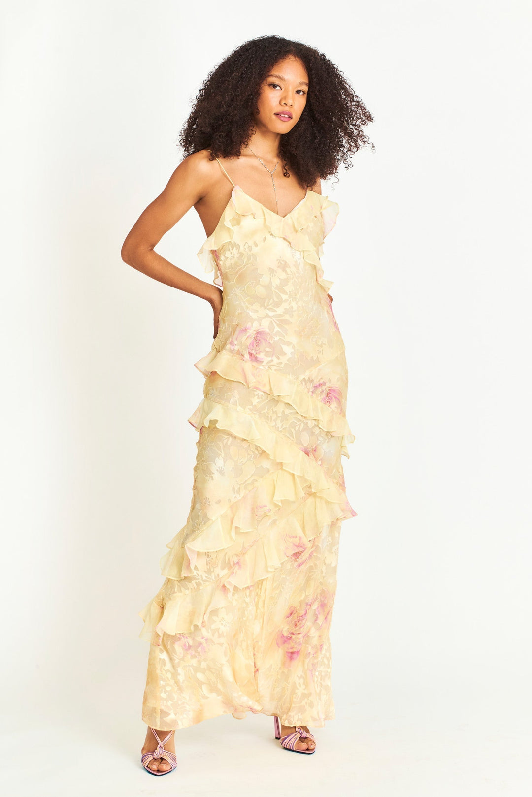 DARCEL | Ruffle Maxi Dress