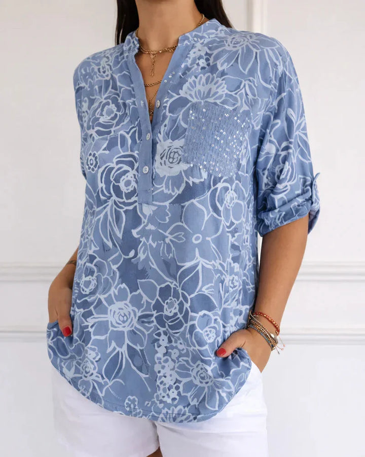 Isla | Elegant Blouse with Pocket