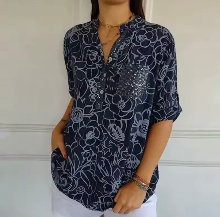 Isla | Elegant Blouse with Pocket