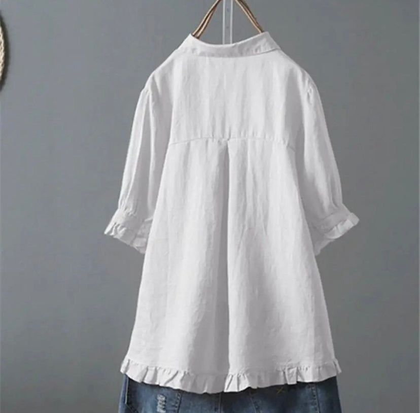 Serenity | Everyday Ruffle Top