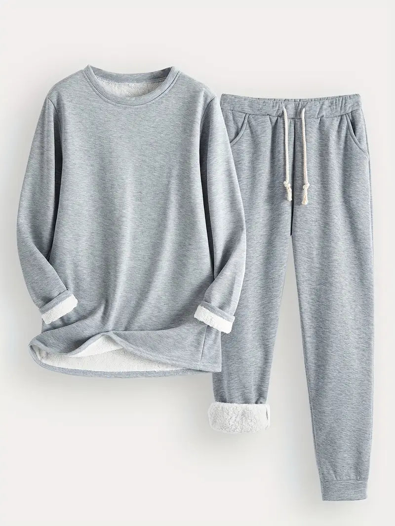 Aubrey | Comfortable Fleece-lined Set