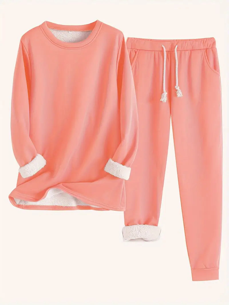 Aubrey | Comfortable Fleece-lined Set