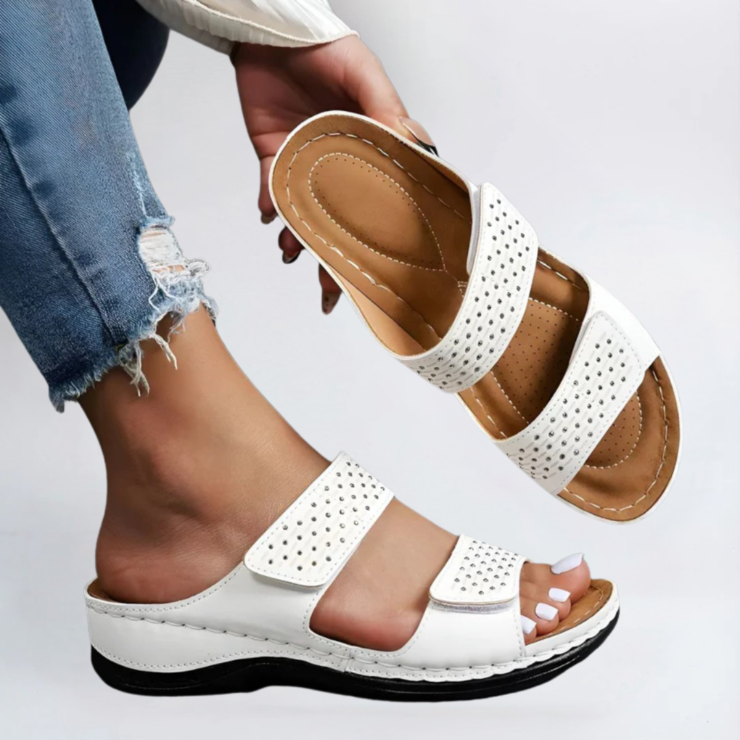 Lynda - Adjustable Comfort Support Sandals 0