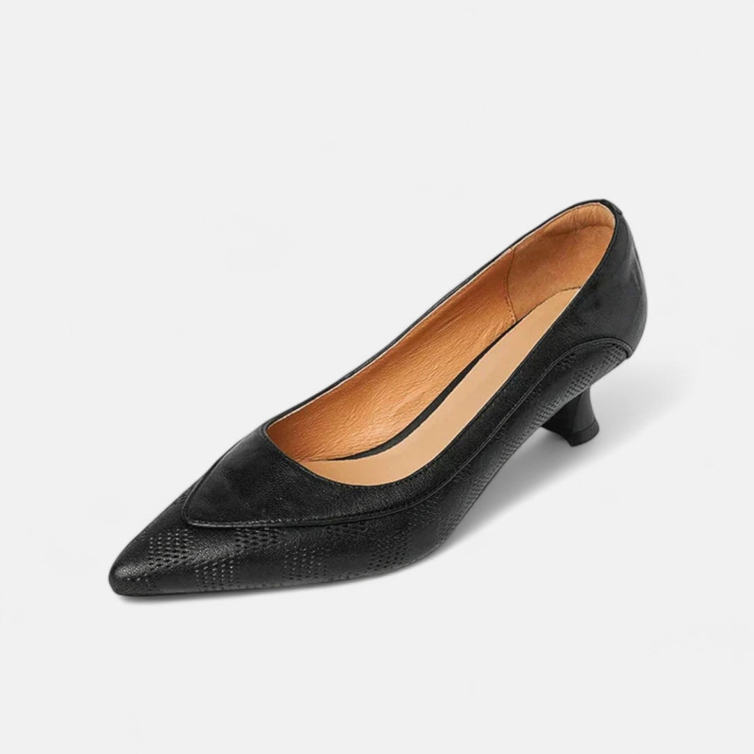 JOANNA | Leather Heels