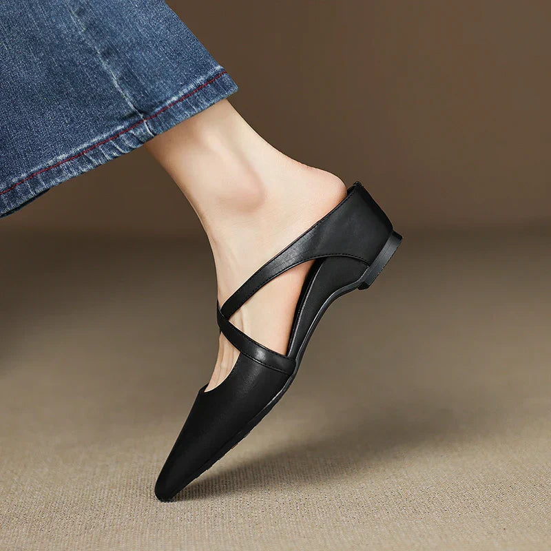 ERICA | Genuine Leather Mules