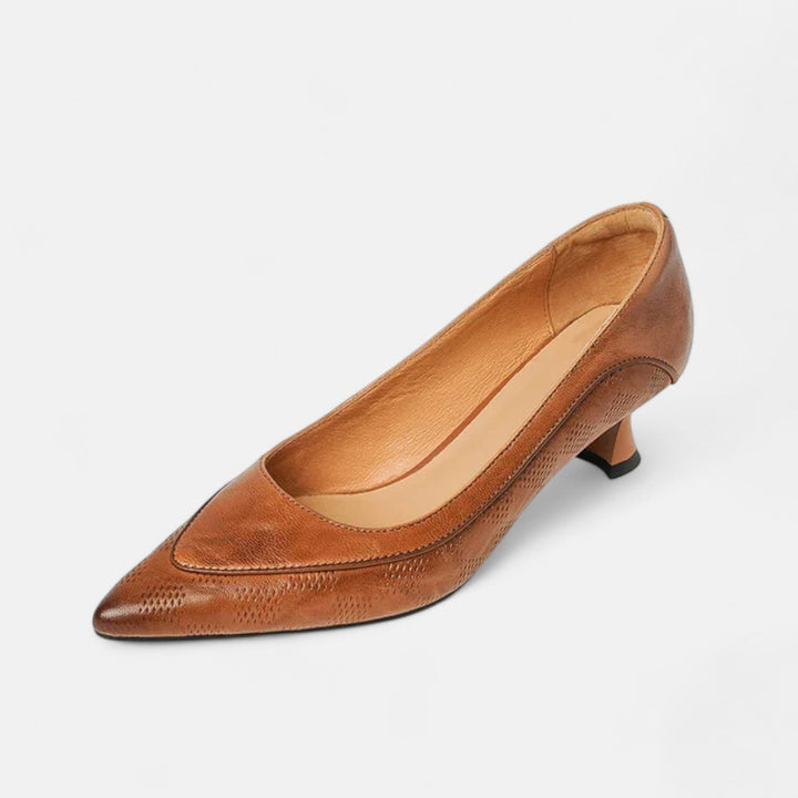 JOANNA | Leather Heels