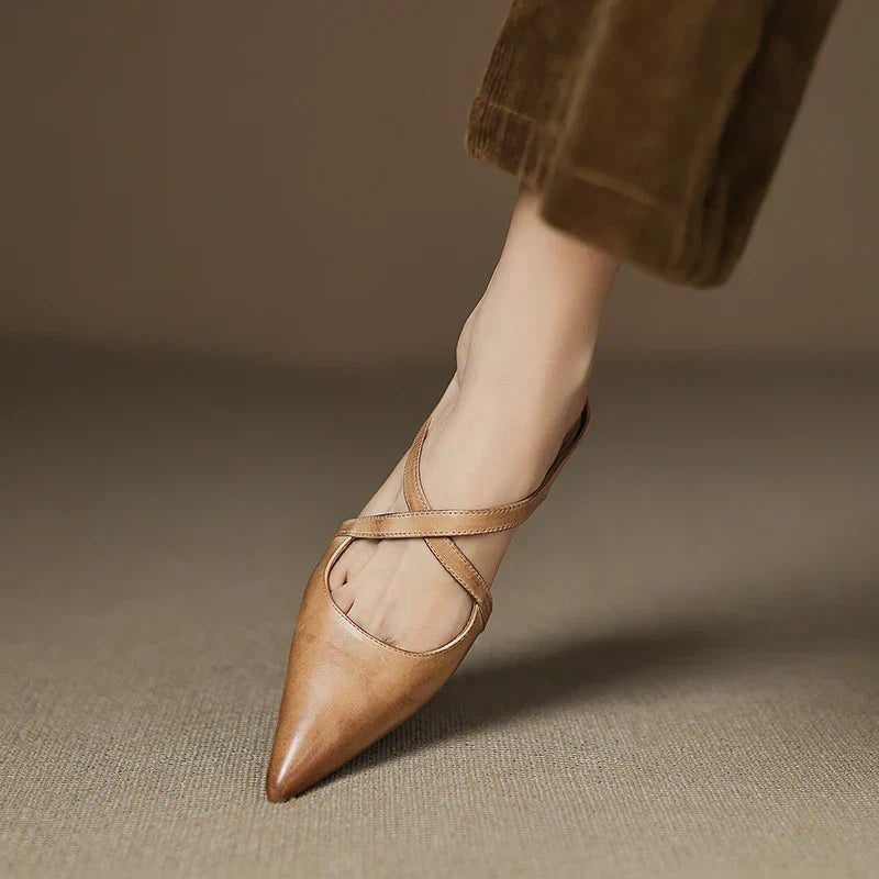 ERICA | Genuine Leather Mules