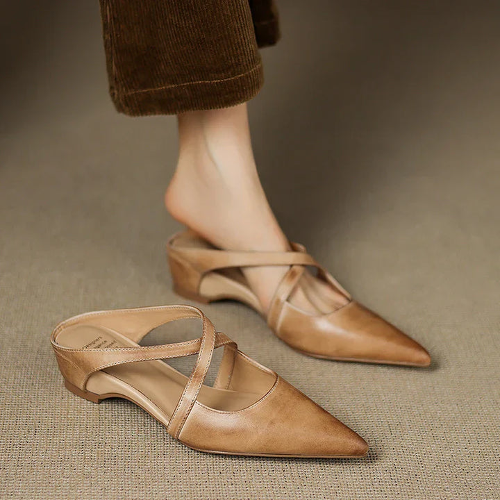 ERICA | Genuine Leather Mules