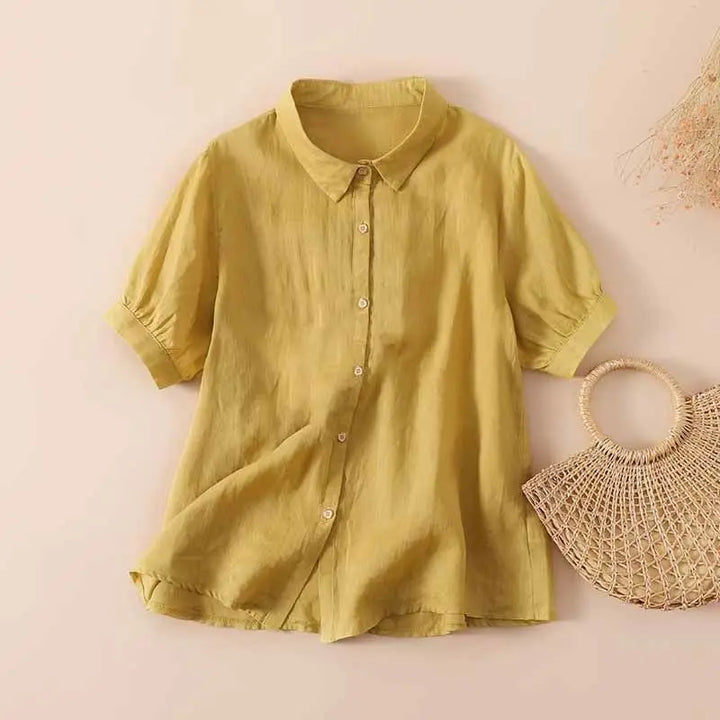 Pamela™ | Casual Button-Up Shirt