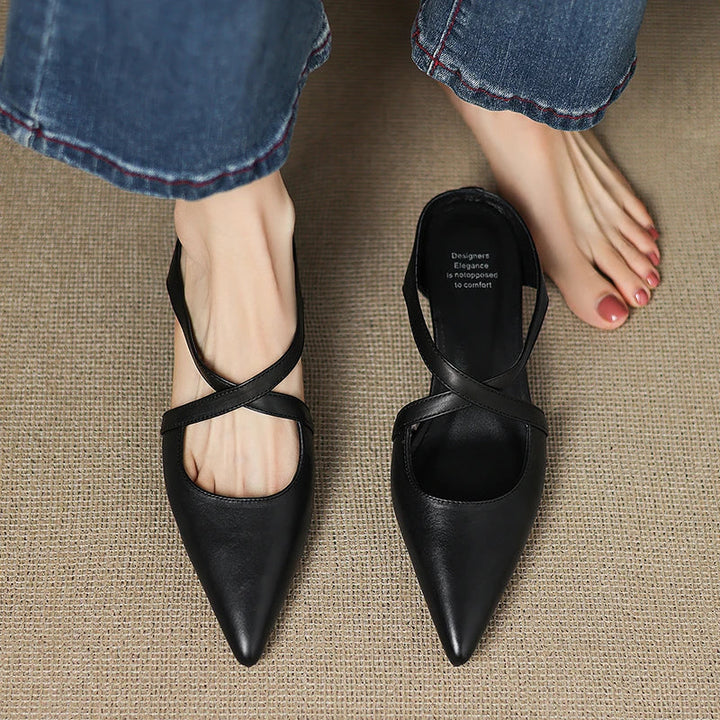 ERICA | Genuine Leather Mules