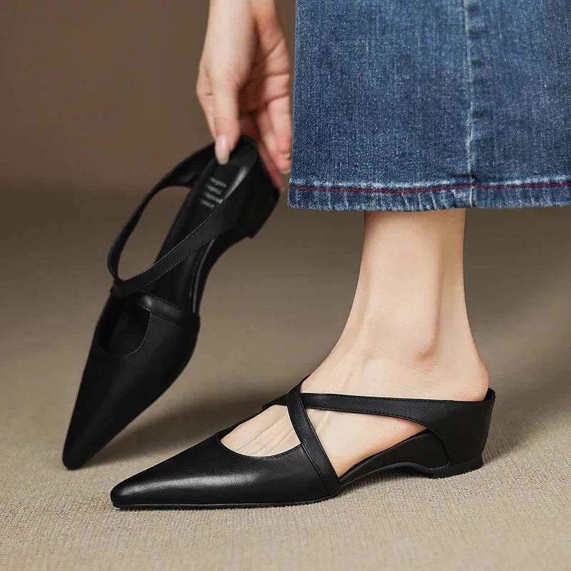 ERICA | Genuine Leather Mules