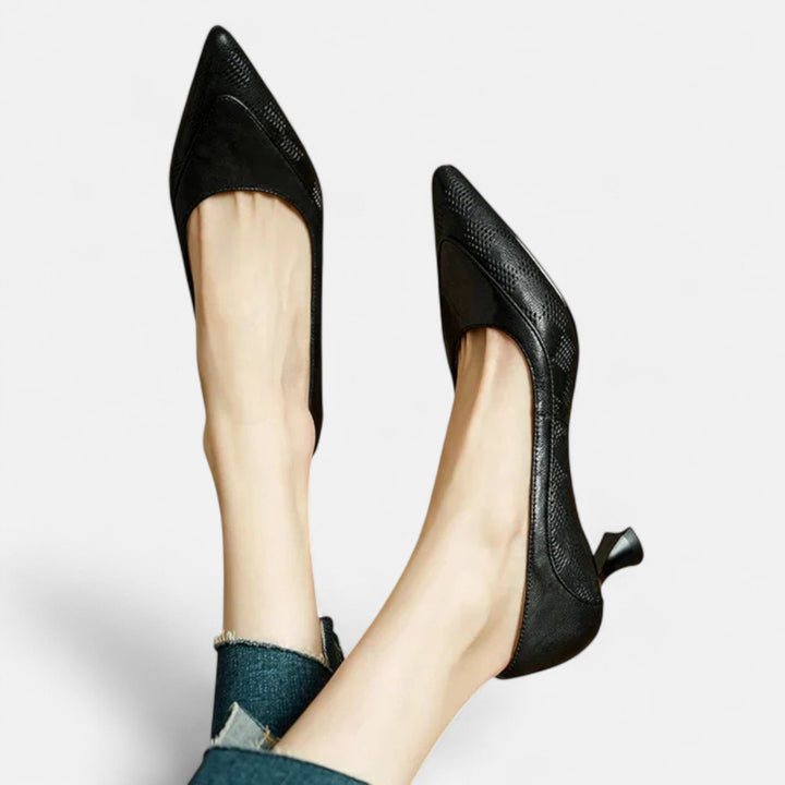 JOANNA | Leather Heels