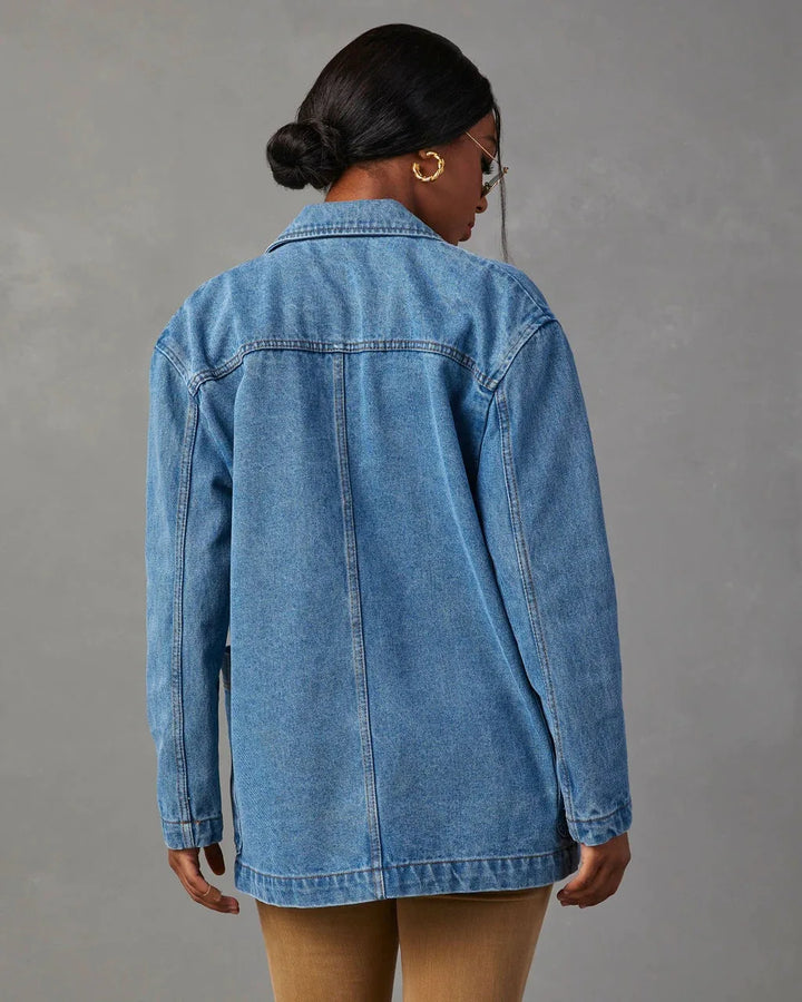 Elena | Denim Blazer