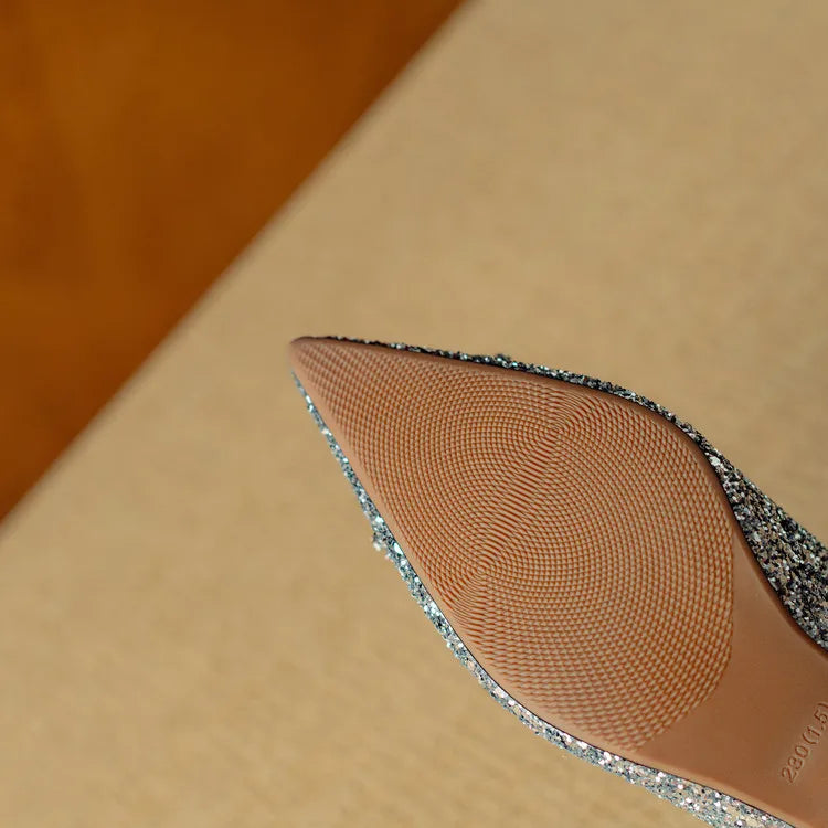 ELIZABETH | Glitter Pumps
