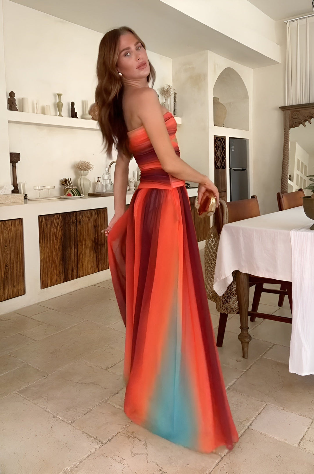 JAMIE | Strapless Maxi Dress