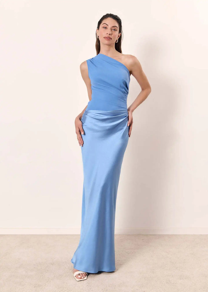 Bellthorne | Maxi Dress with a Guilt in Satin
