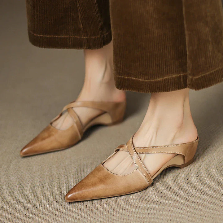 ERICA | Genuine Leather Mules