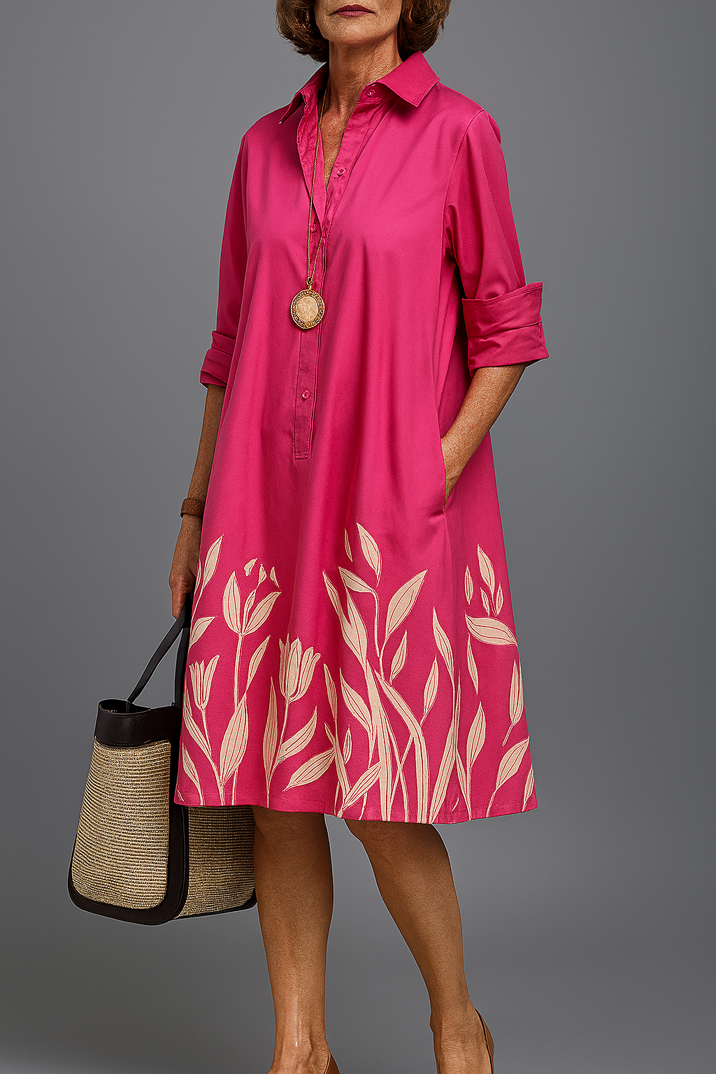 Seraphina™ Floral Midi Dress 0