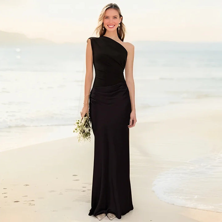 Bellthorne | Maxi Dress with a Guilt in Satin