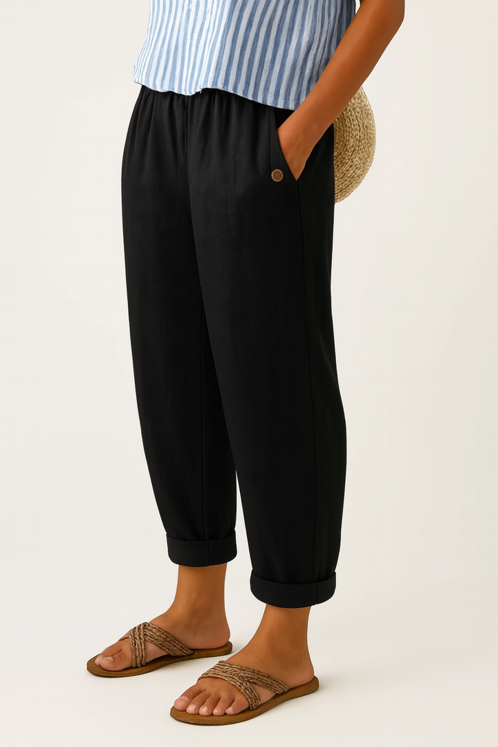 Sophie | Timeless Linen-look Trousers