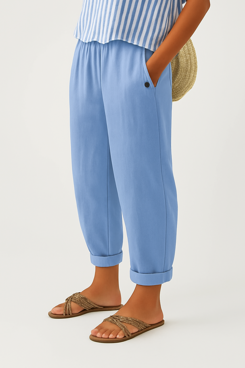 Sophie | Timeless Linen-look Trousers