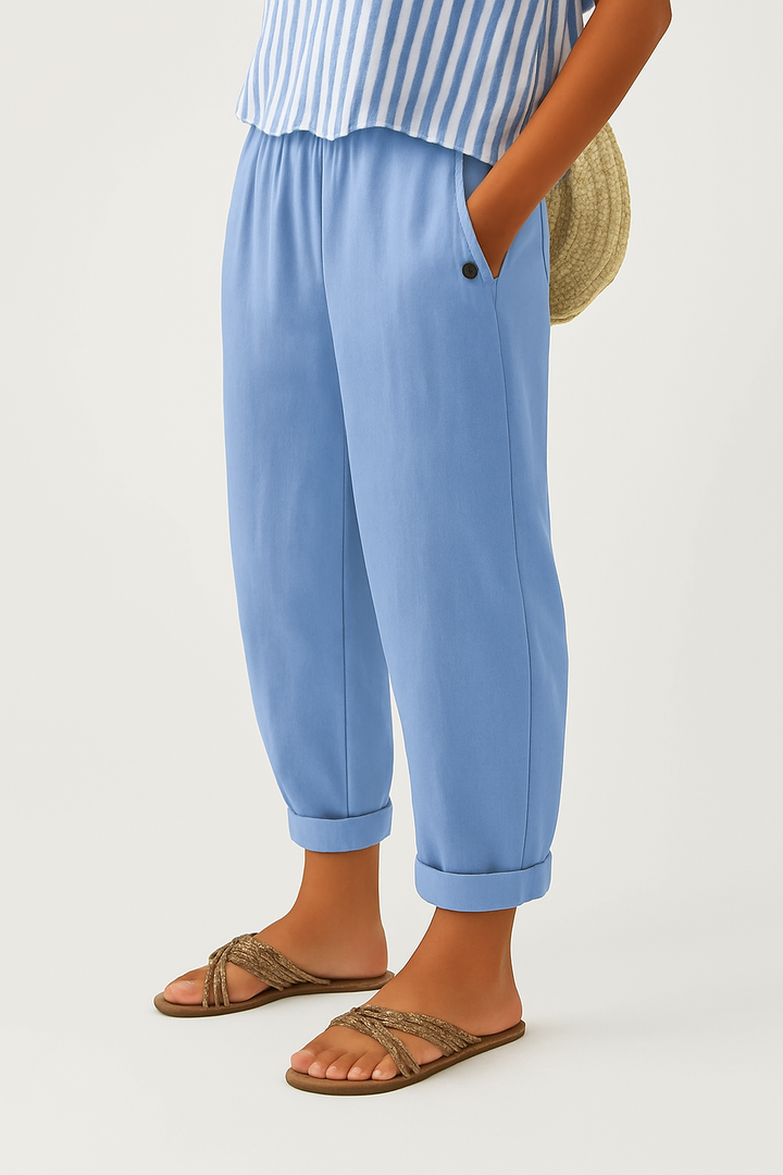 Sophie | Timeless Linen-look Trousers