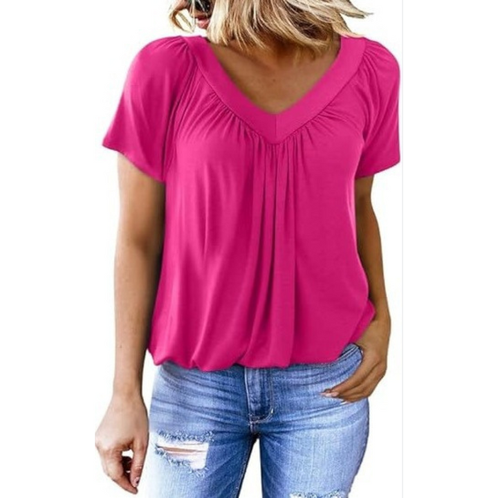 Ellie | Casual V-Neck Top
