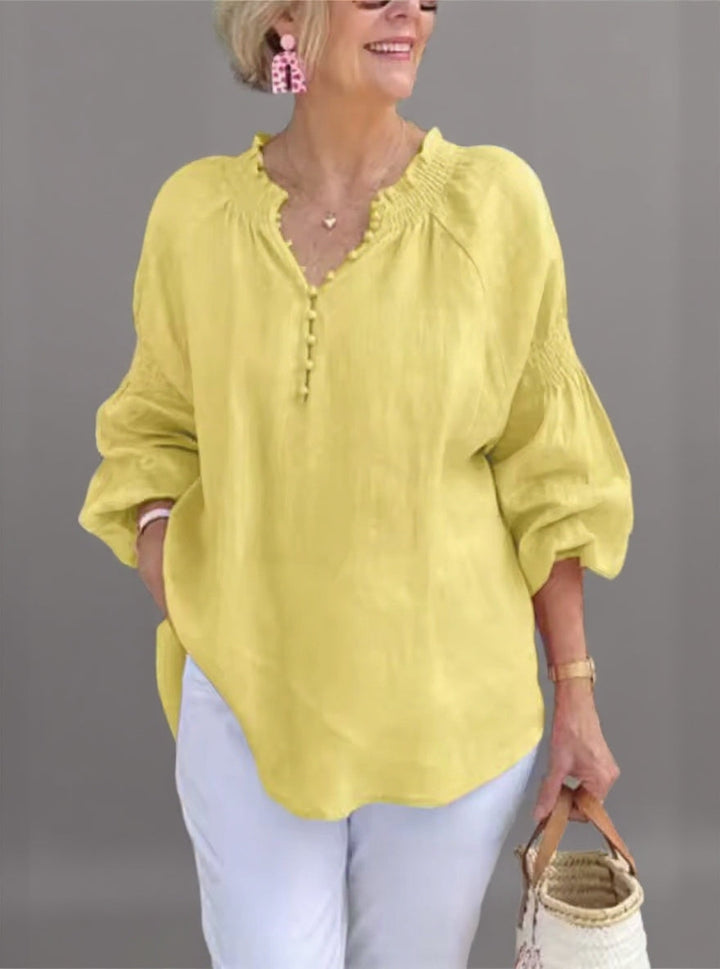 ANGELA | Lightweight Relaxed Everyday Blouse