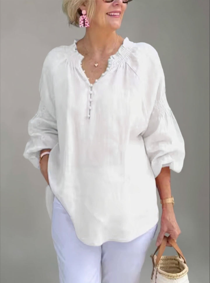 ANGELA | Lightweight Relaxed Everyday Blouse