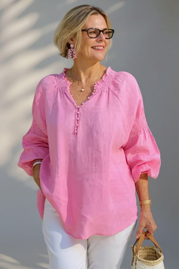 ANGELA | Lightweight Relaxed Everyday Blouse