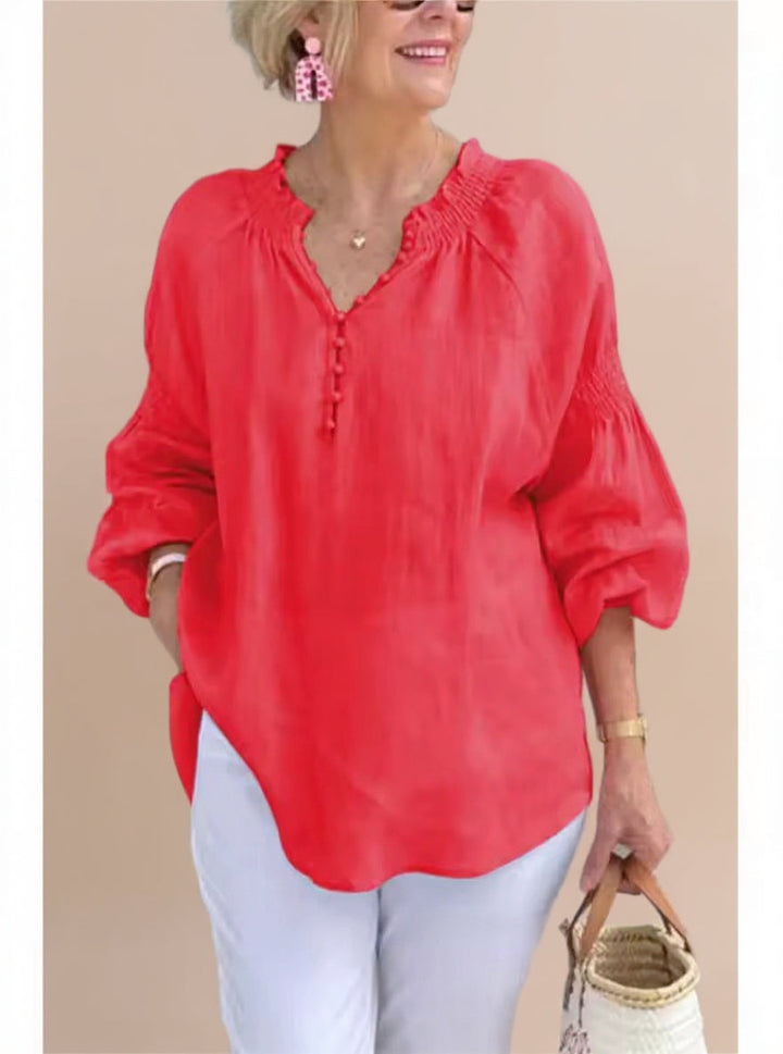 ANGELA | Lightweight Relaxed Everyday Blouse