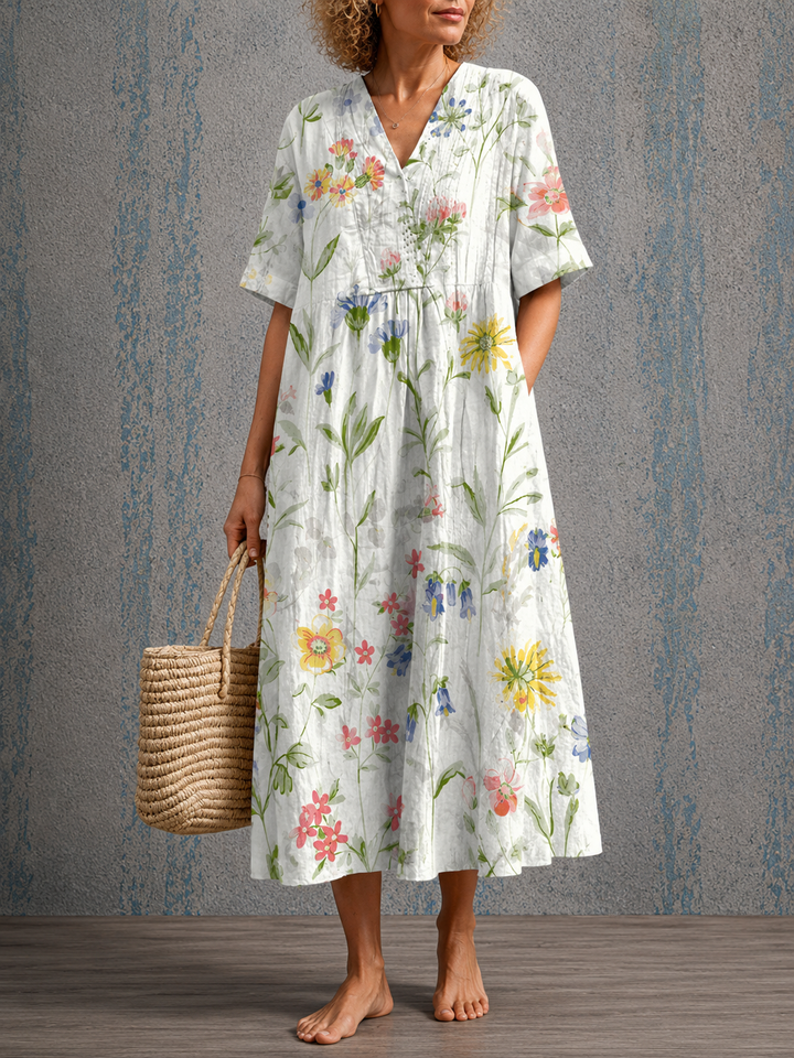 Louisa™ | Half Sleeve Dress
