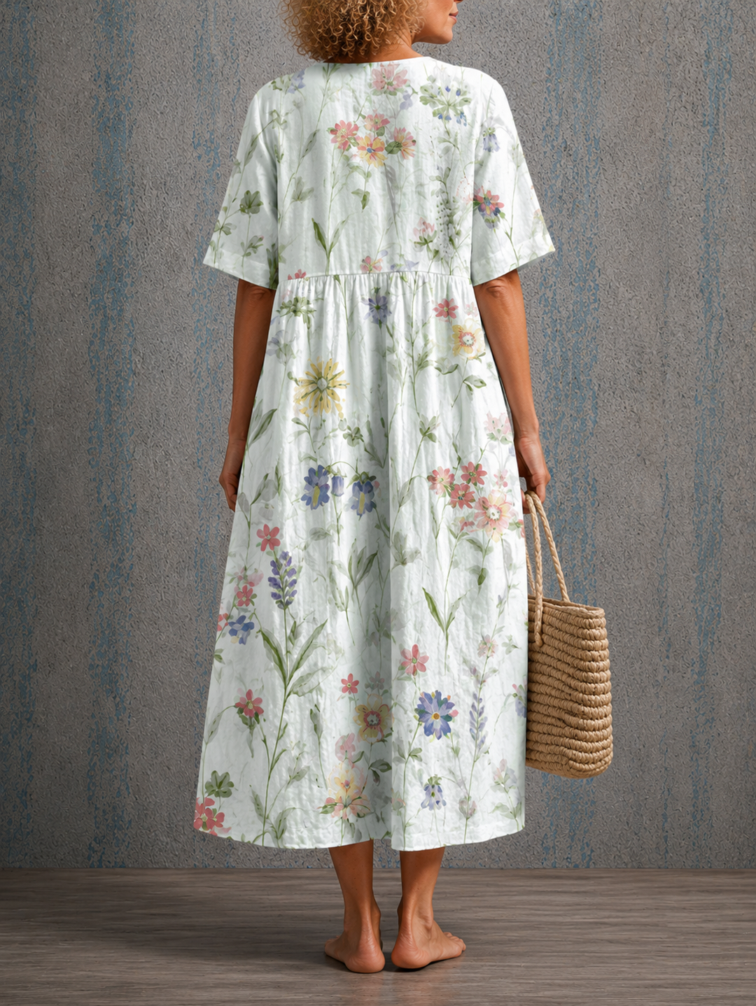 Louisa™ | Half Sleeve Dress