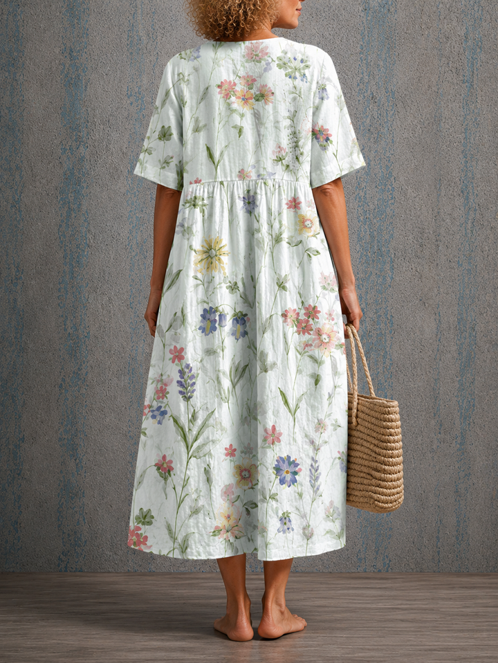 Louisa™ | Half Sleeve Dress