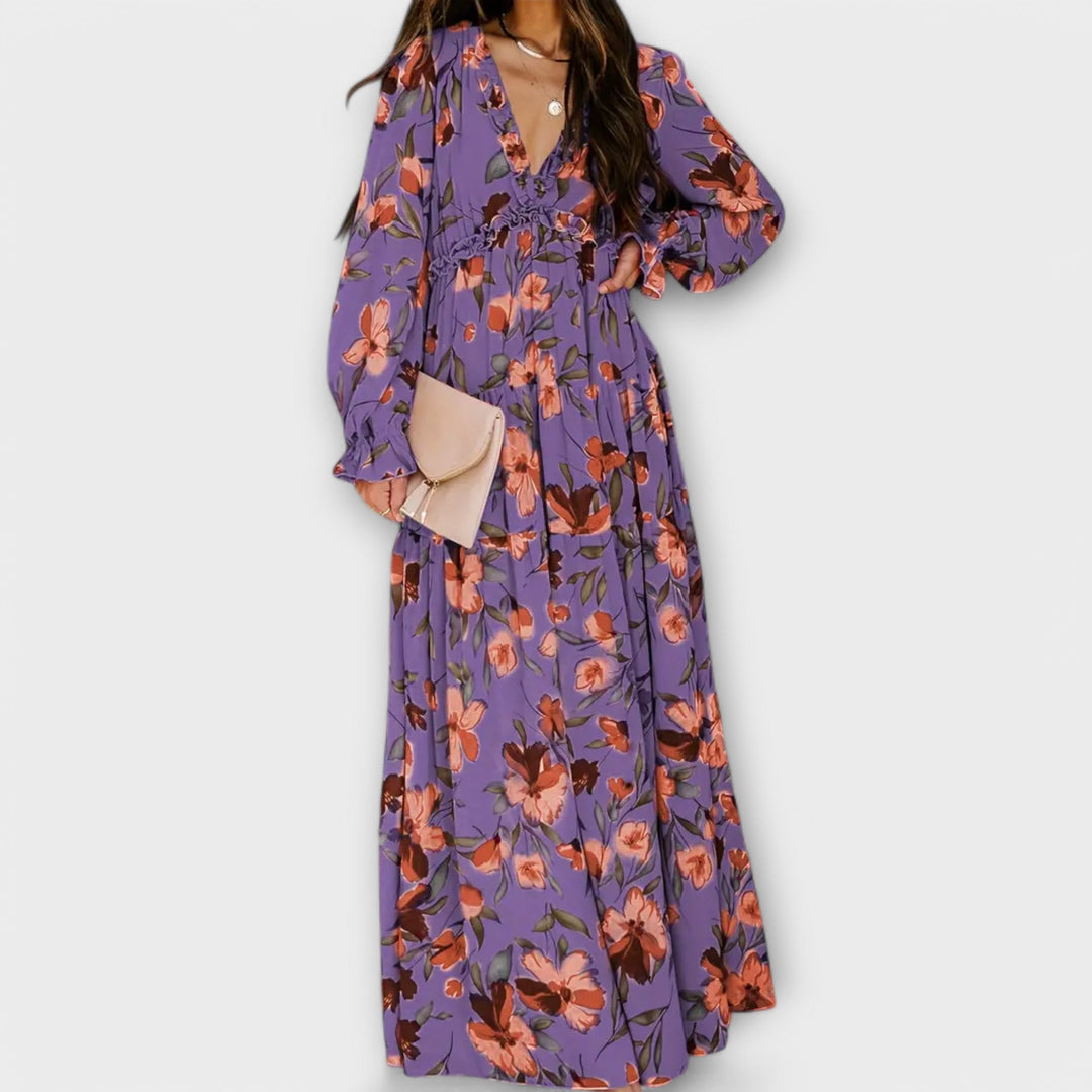 ANNIE | Elegant Blossom Dress