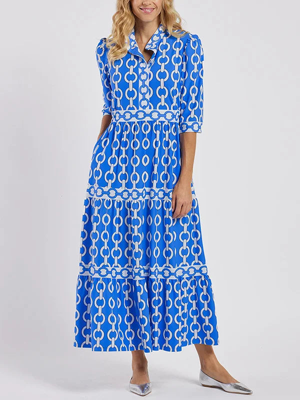 Autumn | Chain Link Midi Dress