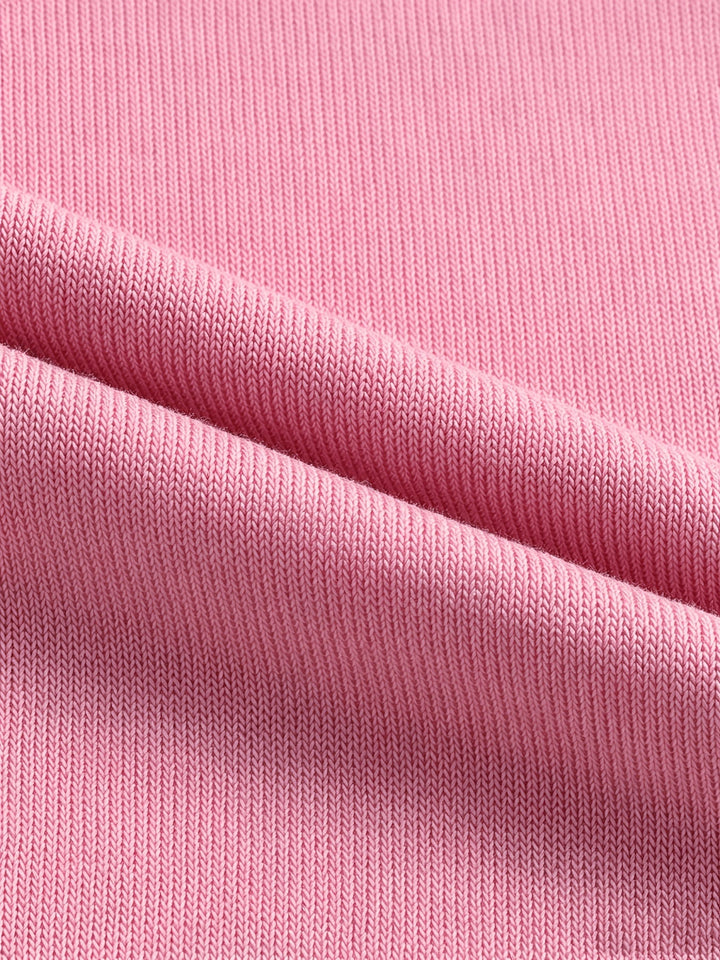 Rosanna | Pink Hooded Cardigan with Button Closure
