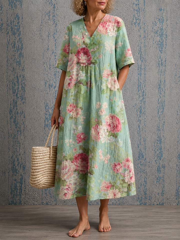 Cynthia™ | Half Sleeve Dress